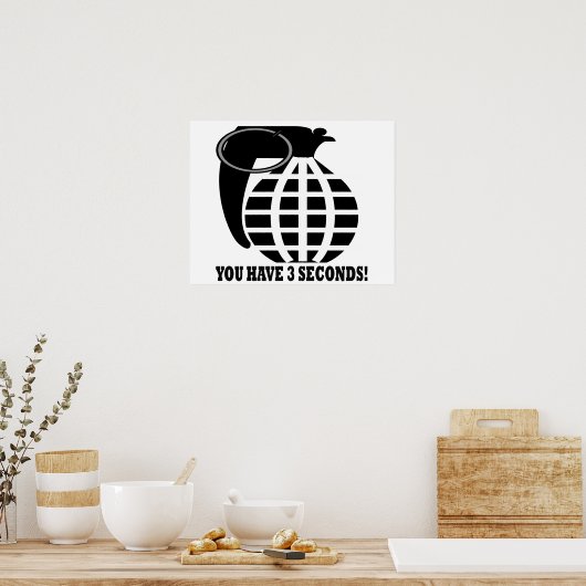 Grenade Poster (Küche)