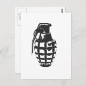 Grenade Postkarte (Vorne/Hinten)
