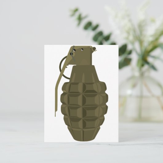 Grenade Postkarte (Stehend Vorderseite)