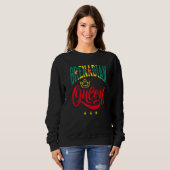Grenadian Queen Grenada Grenadians   Sweatshirt (Vorne ganz)