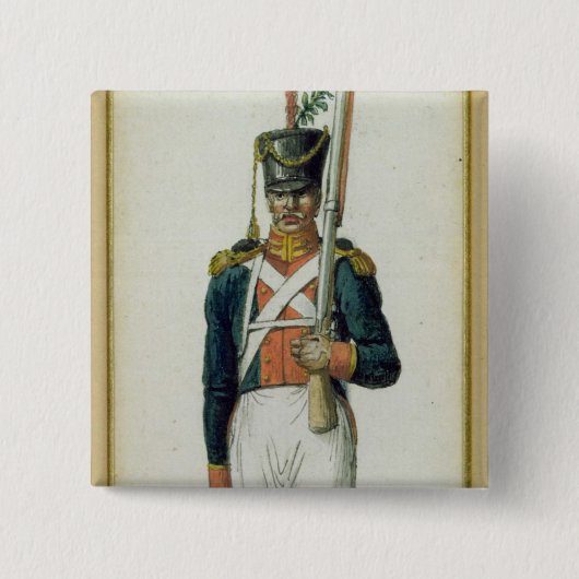 Grenadier des Schutzes von Alexander I Button (Vorderseite)