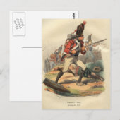 Grenadier Postkarte (Vorne/Hinten)