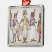 Grenadier-Schutz des ersten Reiches Silbernes Ornament (Links)