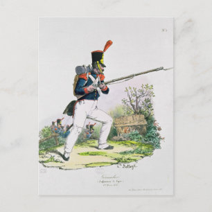 Grenadiergarde Postkarte