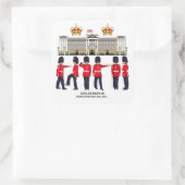 Grenadierwache auf dem Parade Square Sticker (Tasche)