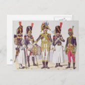 Grenadierwache des Ersten Reiches Postkarte (Vorne/Hinten)