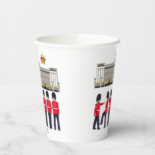 Grenadierwache Pappbecher (Links)