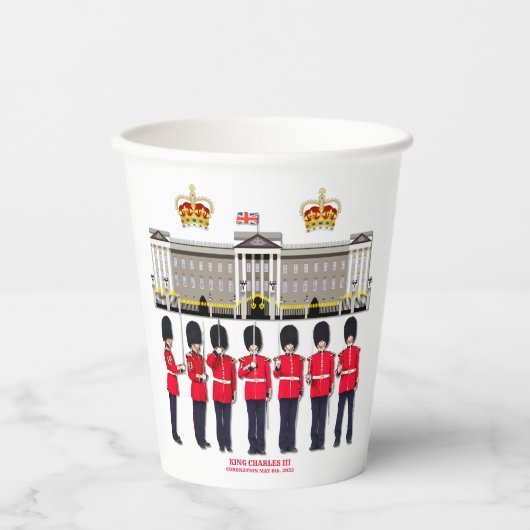 Grenadierwache Pappbecher (Vorderseite)