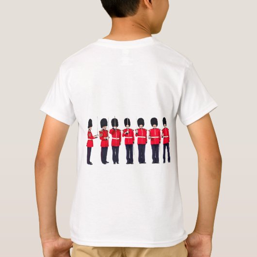 Grenadierwachen auf Parade Coronade Kinder T - Shi T-Shirt (Rückseite)