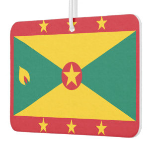 grenadische Flagge Autolufterfrischer