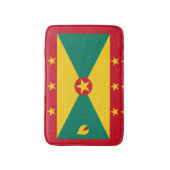 grenadische Flagge Badematte (Vorderseite Vertikal)