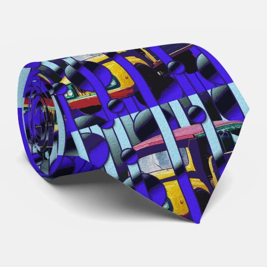 Grenadische hölzerne Bus-Krawatte Krawatte (Gerollt)