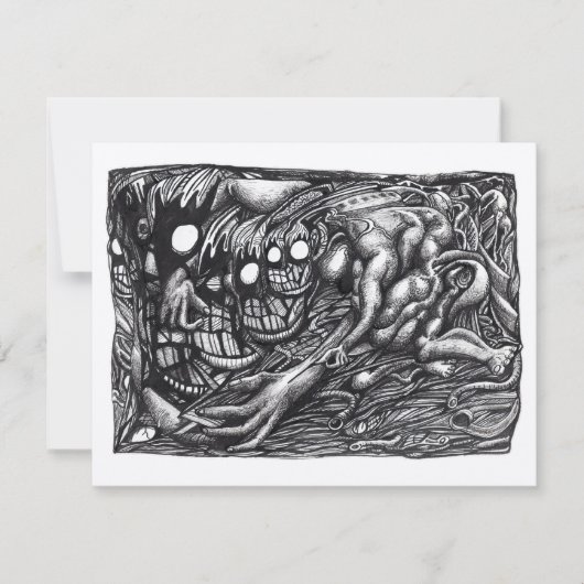 Grendel Mother Dream von Brian Benson Flachkarte (Vorderseite)