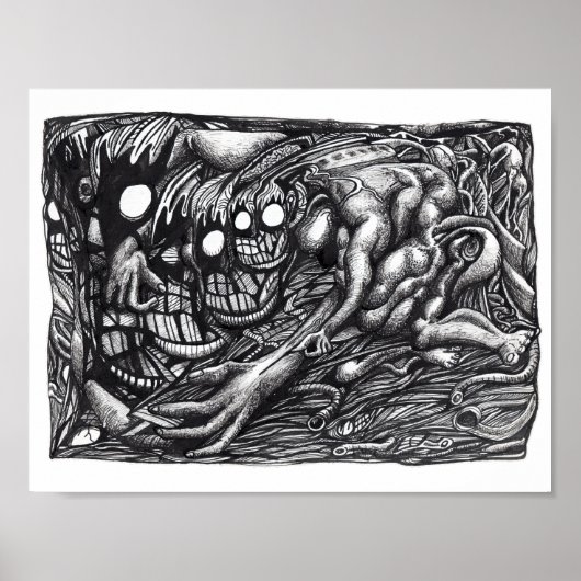 Grendel Mother Dream von Brian Benson. Poster (Vorne)