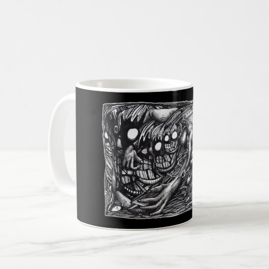 Grendel Mother Dream, von Brian Benson, Tasse (Vorderseite Links)