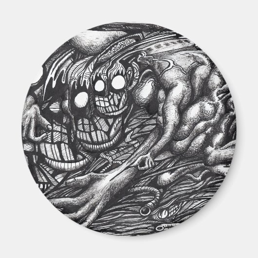 Grendel-Mutter-Traum_ Magnet (Vorne)