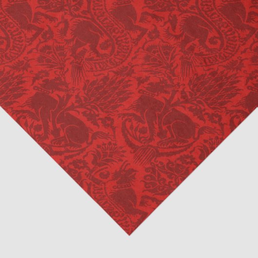 Grenoble Burgund Roter Wein Seidenpapier (Ausschnitt)