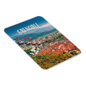 Grenoble Foto Vintage Magnet (Rechte Seite)