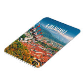 Grenoble Foto Vintage Magnet (Linke Seite)