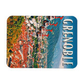 Grenoble Foto Vintage Magnet (Horizontal)