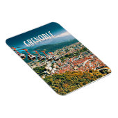 Grenoble Foto Vintage Magnet (Rechte Seite)