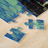 Grenoble Frankreich Aussicht auf die Rhone Puzzle (Seite)