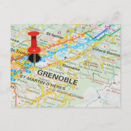 Grenoble, Frankreich Postkarte