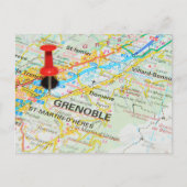 Grenoble, Frankreich Postkarte (Vorderseite)