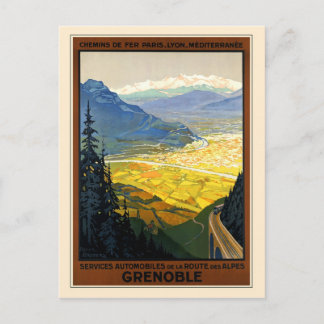 Grenoble Postkarte