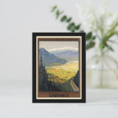 Grenoble Postkarte (Stehend Vorderseite)