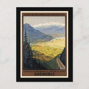 Grenoble Postkarte