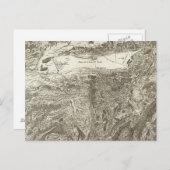 Grenoble Postkarte (Vorne/Hinten)