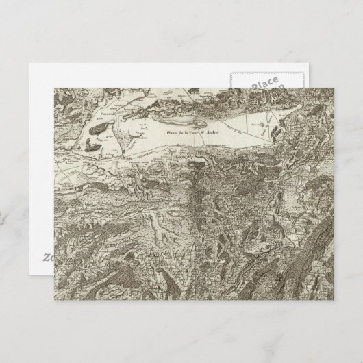 Grenoble Postkarte (Vorne/Hinten)