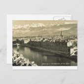 Grenoble, vue generale des alpines postkarte (Vorne/Hinten)
