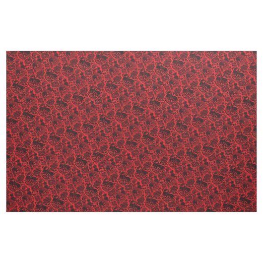 Grenoble-Wein-Rot Stoff (Fat Quarter (45,7 x 55,9 cm))