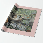 Grenouillere Renoir Impressionist Malerei Art Geschenkpapier (Ungerollt)