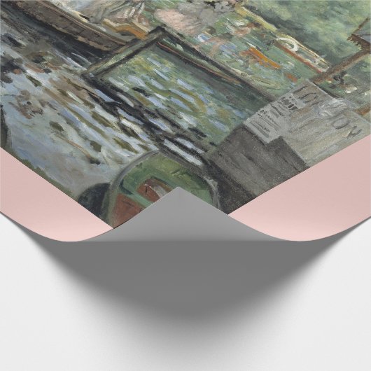 Grenouillere Renoir Impressionist Malerei Art Geschenkpapier (Ecke)