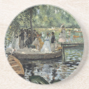 Grenouillere Renoir Impressionist Malerei Art Getränkeuntersetzer