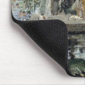 Grenouillere Renoir Impressionist Malerei Art Mousepad (Ecke)
