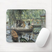 Grenouillere Renoir Impressionist Malerei Art Mousepad (Mit Mouse)