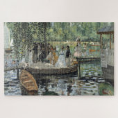 Grenouillere Renoir Impressionist Malerei Art Puzzle (Horizontal)