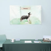 Grenz Collie Gratulation zum neuen Hund Banner (Messeveranstaltung)