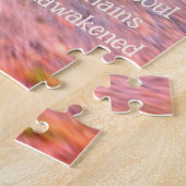 Grenz-Collie und Ball Hunde Kunst Inspiration Puzzle (Seite)