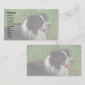 Grenz-Collie Visitenkarte (Vorne/Hinten)