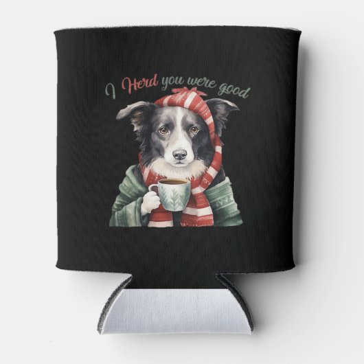 Grenz-Collie Weihnachts-Jumper Essential T - Shirt Dosenkühler (Vorderseite)