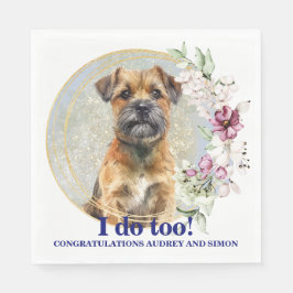 Grenz Terrier I do ToNapkins mit Hunde Foto Serviette