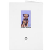 Grenz-Terrier-Malerei - Niedliche Original-Hunde-K (Hinten)