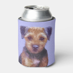Grenz-Terrier-Malerei - Niedliche Original-Hunde-K Dosenkühler