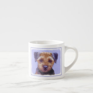 Grenz-Terrier-Malerei - Niedliche Original-Hunde-K Espressotasse