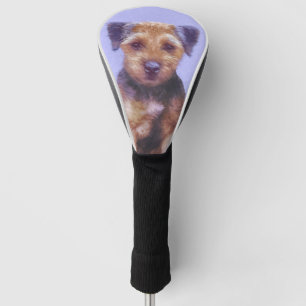 Grenz-Terrier-Malerei - Niedliche Original-Hunde-K Golf Headcover